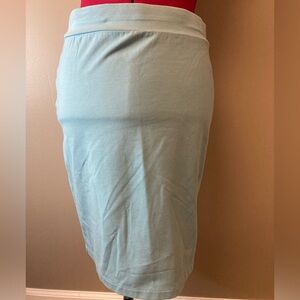 J Jill Perfect Pima Extra Small (XS) Women’s Light Blue Pencil Skirt